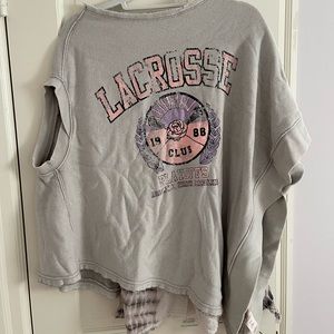 Free People Vintage Oversized Muscle Tee